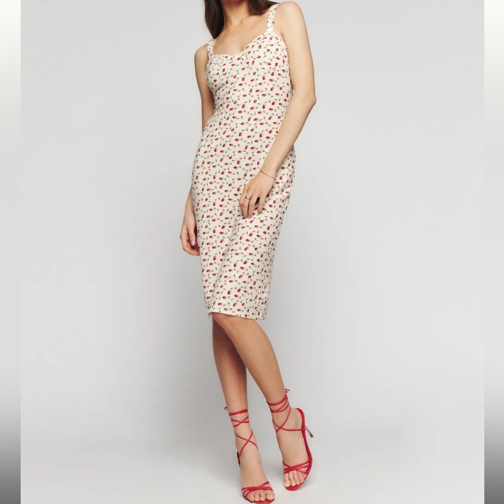 Reformation Beyonca Knit Dress Madison - Size L